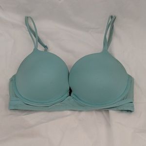 Blue bra
